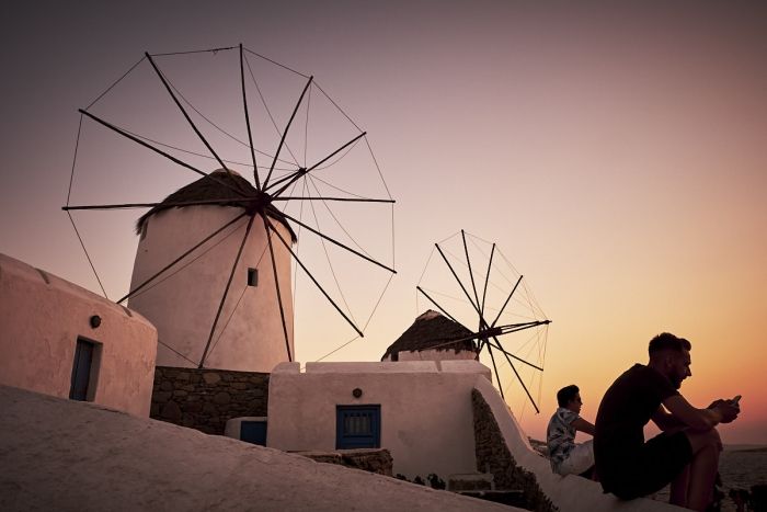 Mykonos sunset