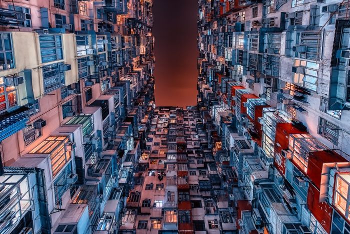 Hong Kong skycrapers