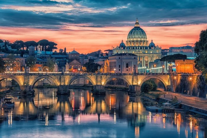 Sweet light over Rome