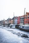 Neige à Copenhague