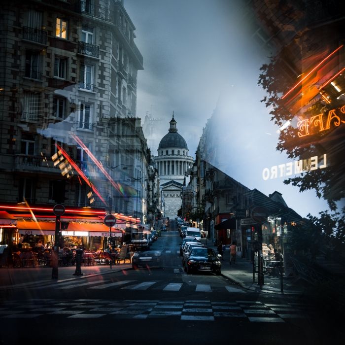 Reflet sur le Panthéon