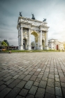Arch of peace in Milan