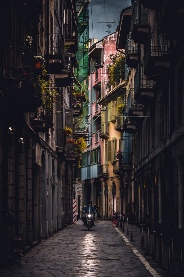 Street of Milan
