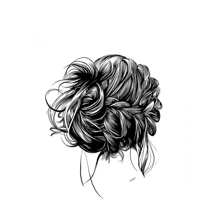 Chignon pelotte