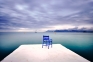 Blue chair