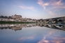 Coucher de soleil en Amboise