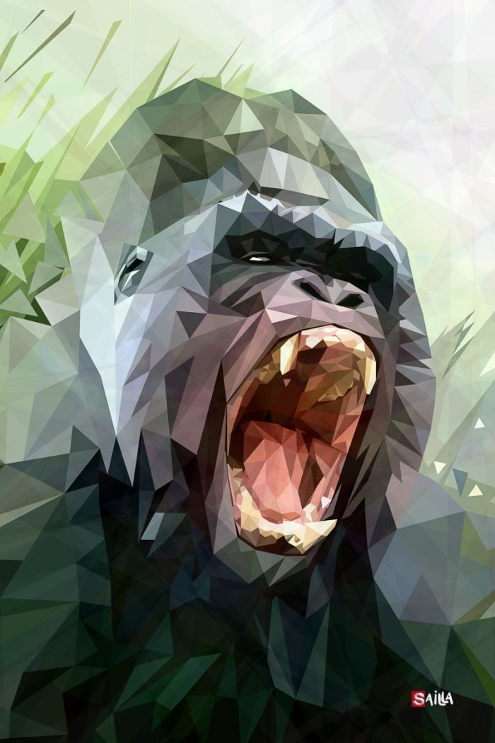 Gorilla - Mosaic