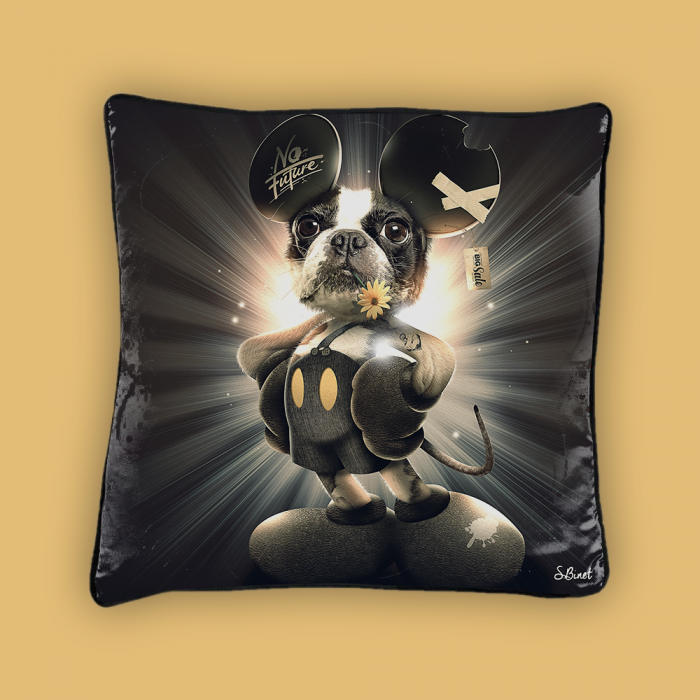 Coussin Mickey Chien﻿﻿ - Sylvain Binet