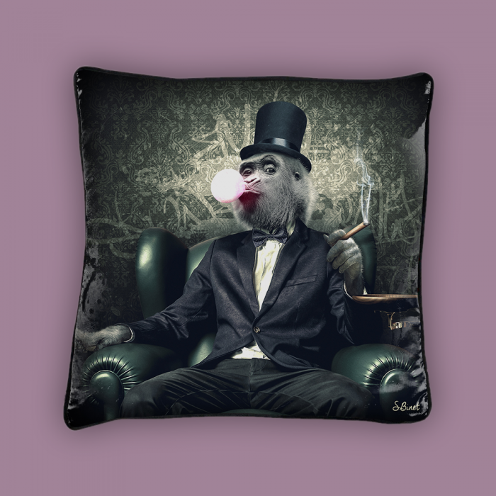 Coussin Singe Cigare