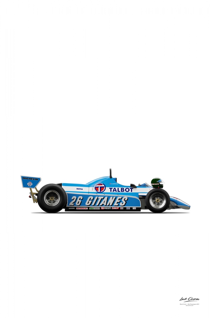 Ligier JS17 Matra Laffite