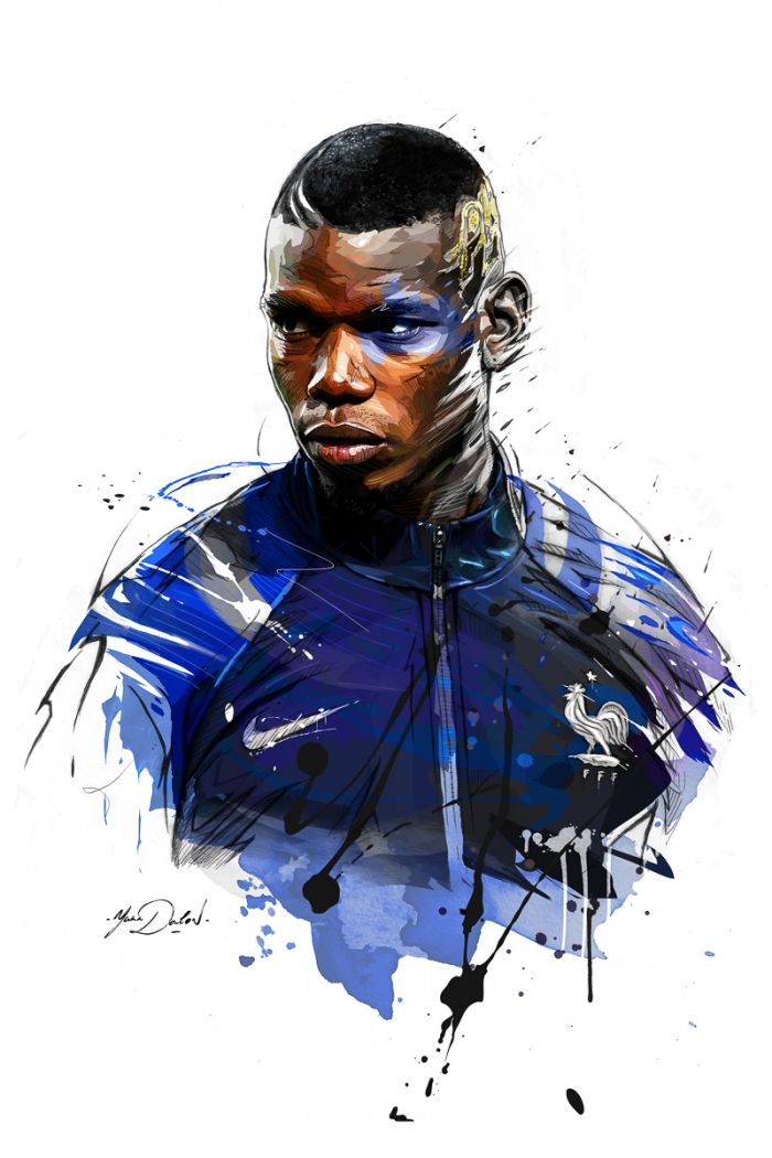 Paul Pogba Portrait