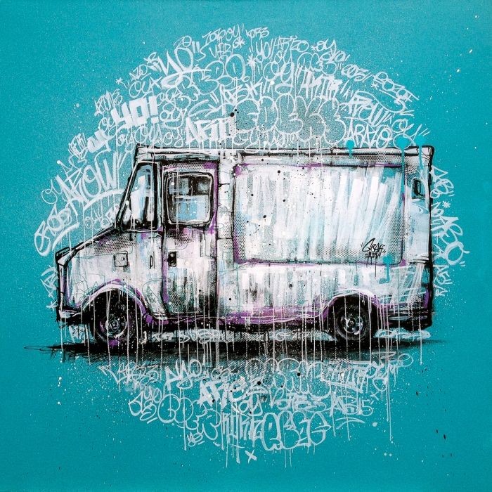 Graffiti truck 2