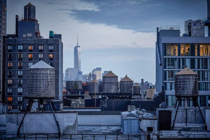 Rooftop view